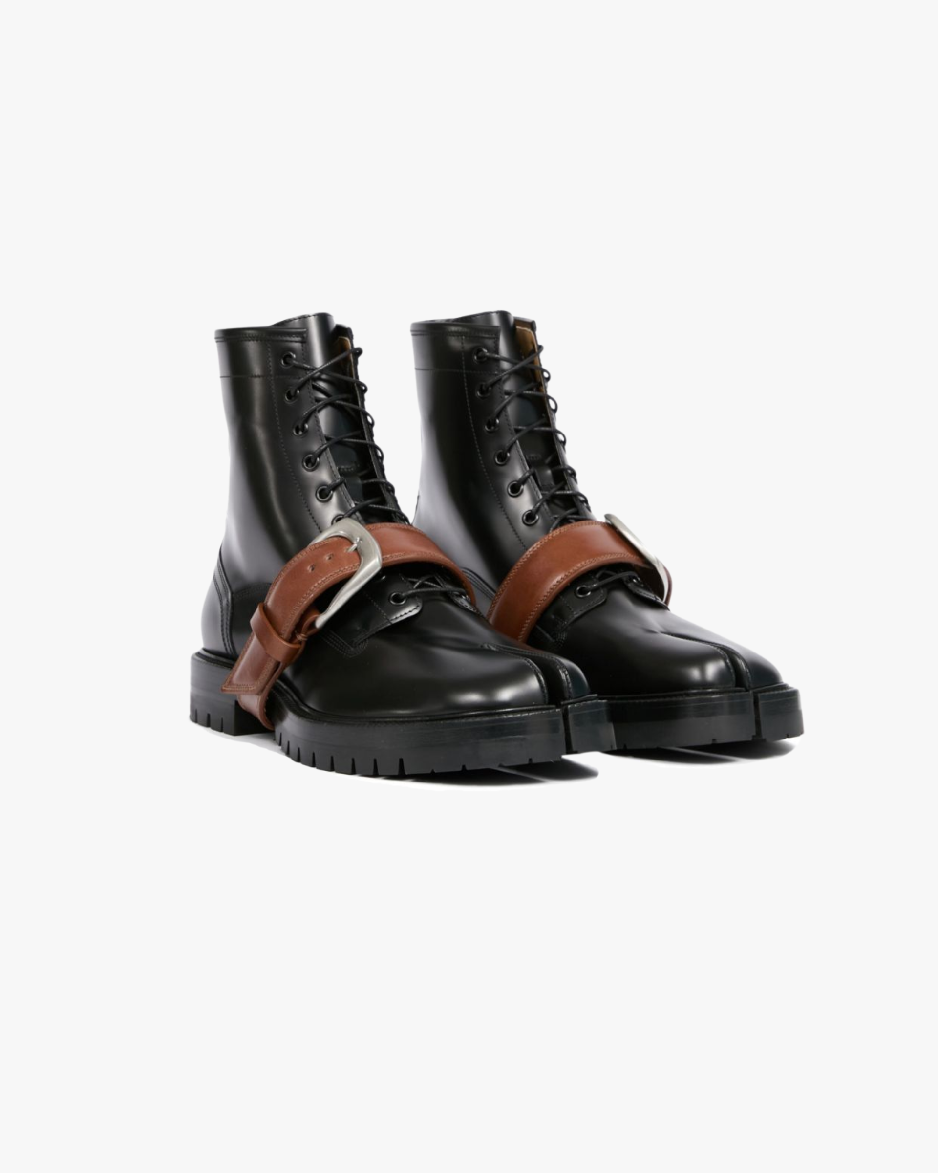 Time Leather Derby Boots