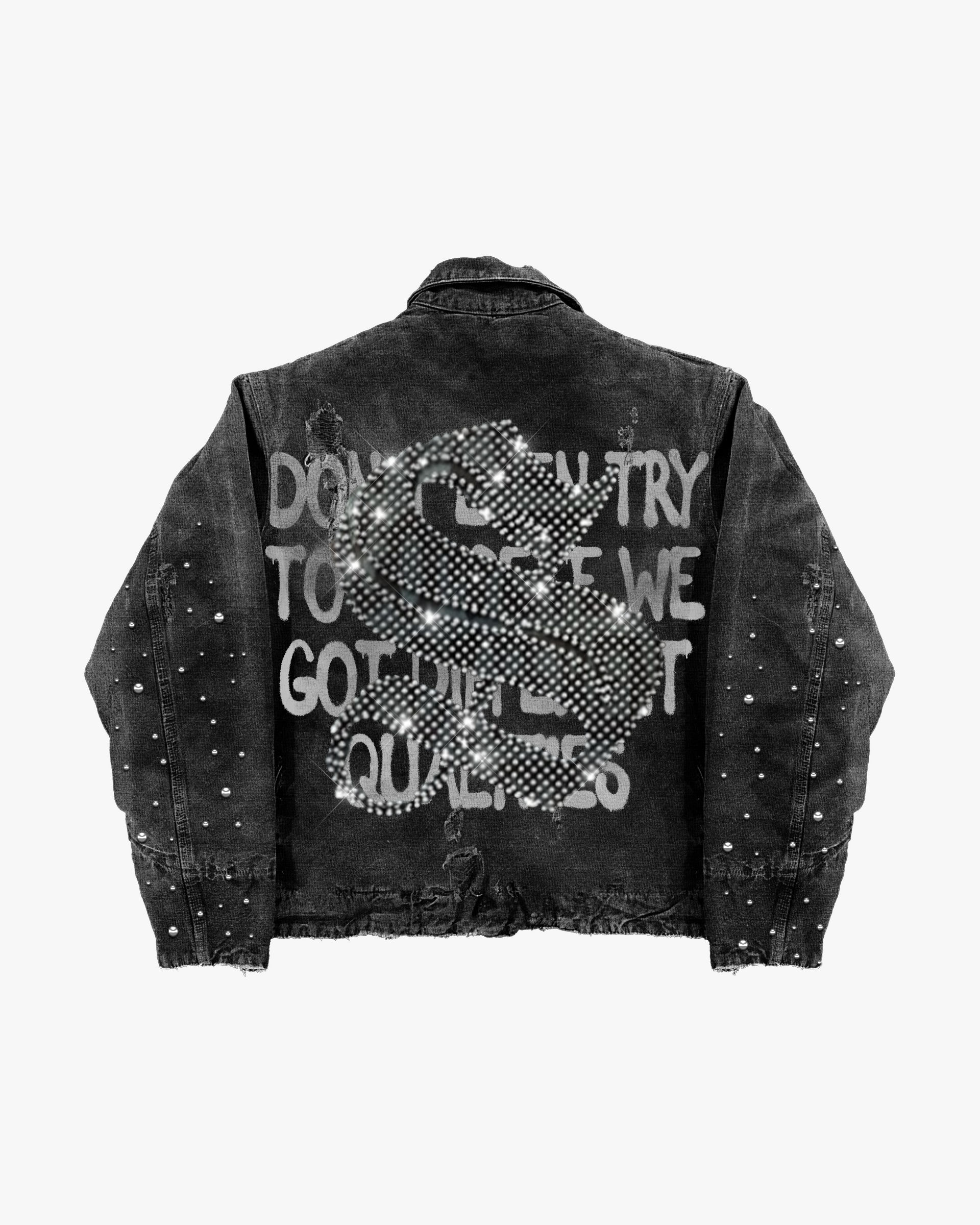 Compete Studded Denim Jacket