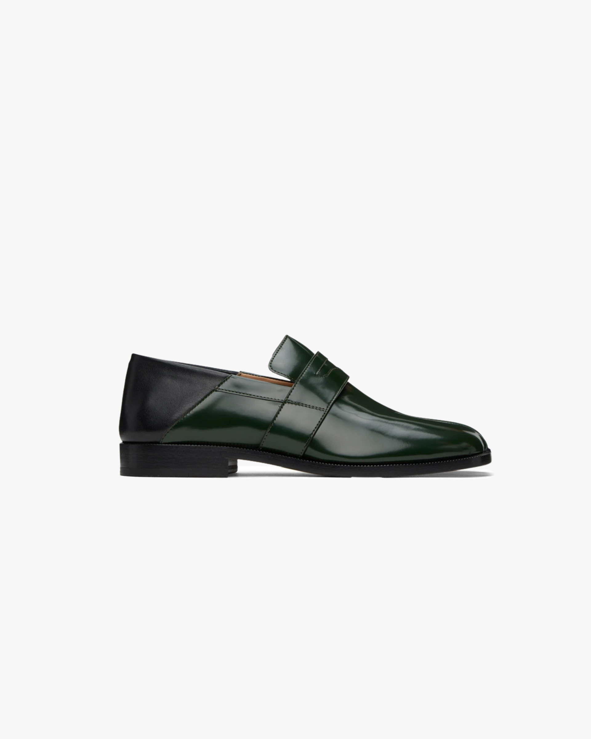 Eli CalfSkin Slip-On Loafer Olive